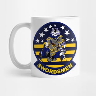 F-14 Tomcat - Swordsmen - Grunge Style Mug